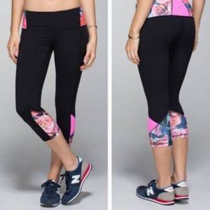 Lululemon Secret Garden Embody Crop